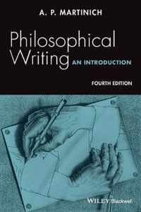 Philosophical Writing An Introduction 4t