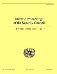 Index to proceedings of the Security Council