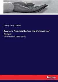 Sermons Preached before the University of Oxford