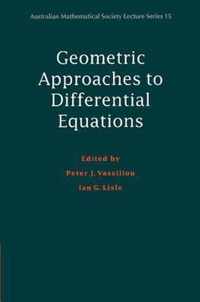 Geometric Approaches to Differential Equations