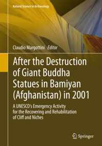 After the Destruction of Giant Buddha Statues in Bamiyan Afghanistan in 2001