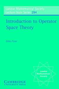 Introduction To Operator Space Theory