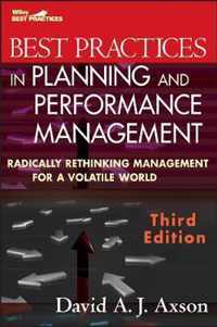 Best Practices in Planning and Performance Management