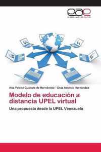 Modelo de educacion a distancia UPEL virtual