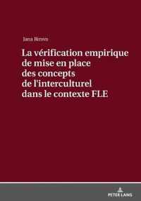 La Verification Empirique de Mise En Place Des Concepts de Linterculturel Dans Le Contexte Fle