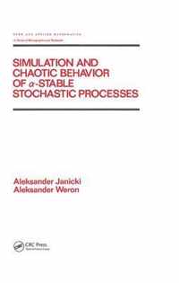Simulation and Chaotic Behavior of Alpha-stable Stochastic Processes