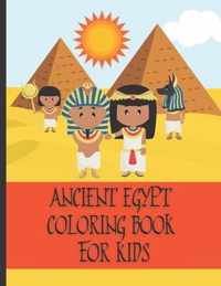 Ancient Egypt Coloring Book For Kids