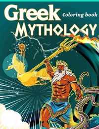 Greek Mythology Coloring Book: Stress Relieve