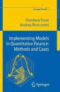 Implementing Models In Quantitative Finance