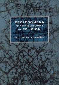 Prolegomena to a Philosophy of Religion