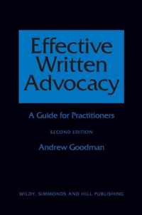 Effective Written Advocacy