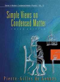 Simple Views On Condensed Matter (Third Edition)