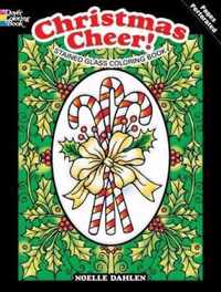 Christmas Cheer! Stained Glass Coloring Book