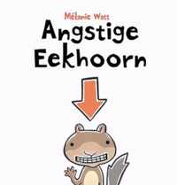 Angstige eekhoorn