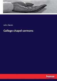 College chapel sermons