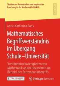 Mathematisches Begriffsverstandnis Im UEbergang Schule-Universitat