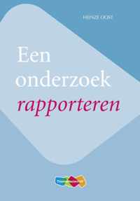 Een onderzoek rapporteren