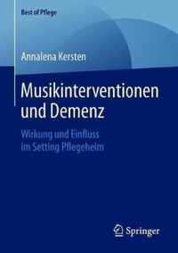 Musikinterventionen Und Demenz