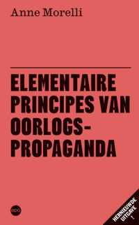 Elementaire principes van oorlogspropaganda - Anne Morelli - Paperback (9789462673823)