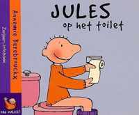 Jules op het toilet