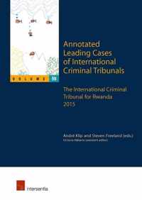 Annotated Leading Cases of International Criminal Tribunals - volume 59