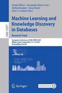 Machine Learning and Knowledge Discovery in Databases. Research Track