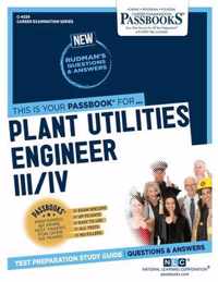 Plant Utilities Engineer III/IV (C-4539)