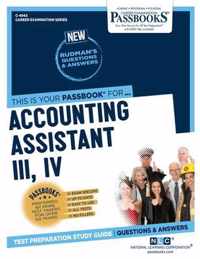 Accounting Assistant III, IV (C-4943)