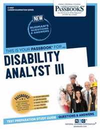 Disability Analyst III (C-4457)