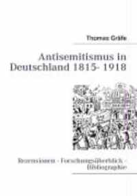 Antisemitismus in Deutschland 1815- 1918