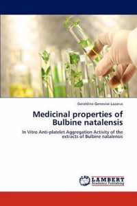 Medicinal properties of Bulbine natalensis