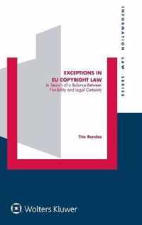 Exceptions in EU Copyright Law