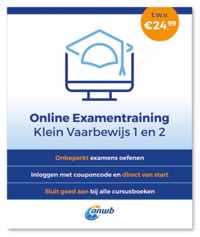 ANWB Online Examentraining Klein Vaarbewijs 1 en 2