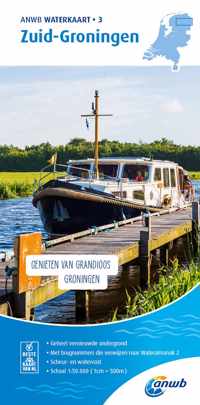 ANWB waterkaart 3 - Zuid-Groningen