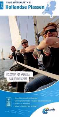 ANWB waterkaart 11 - Hollandse Plassen 2019