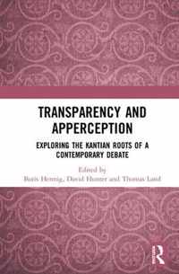 Transparency and Apperception