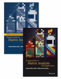 Fundamentals Of Matrix Analysis Appl Set