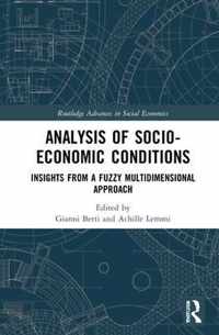 Analysis of Socio-Economic Conditions