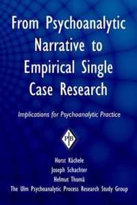 From Psychoanalytic Narrative to Empirical Single Case Research