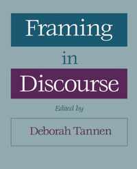 Framing In Discourse