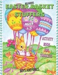 Religious Easter Basket Stuffers Activity Book For Toddlers Boys And Girls Ages 1-5