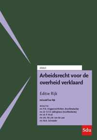 Arbeidsrecht voor de overheid verklaard, Editie Rijk. 2020/2