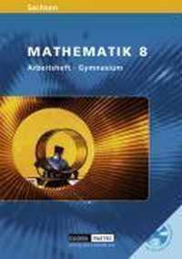 Mathematik 8 Gymnasium  Arbeitsheft mit CD-ROM. Sachsen