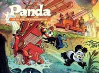 Panda ballonstrip 01. panda en de meester brandmeester