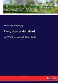 Fancy dresses described