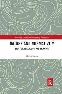 Nature and Normativity