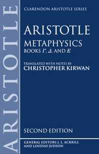 Metaphysics: Books Gamma, Delta, And Epsilon