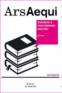 Ars Aequi Wetseditie  -   Strafrecht & strafvordering 2022-2023