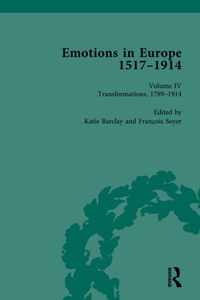 Emotions in Europe, 1517-1914: Volume IV