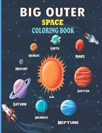 Big Outer Space Coloring Book